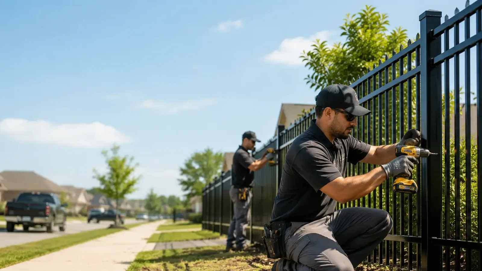 Metal Fence Installation in Fisherville, KY